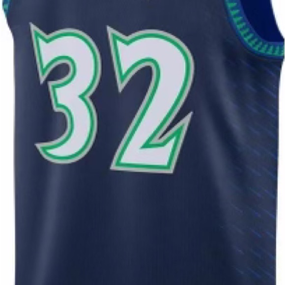 Karl Anthony Towns Jersey Minnesota Timberwolves City Esition Nike Drifit - Picture 7 of 7